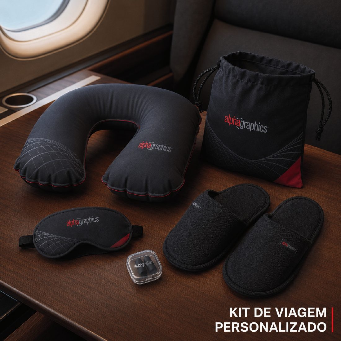 Kit de viagem e acessórios